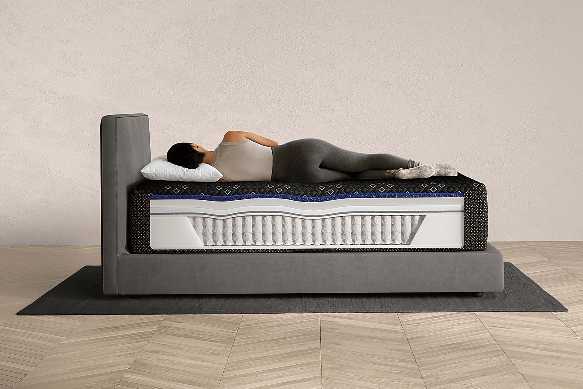 Beautyrest Black Hybrid Series Three XCS Plush King Mattress - Image 5