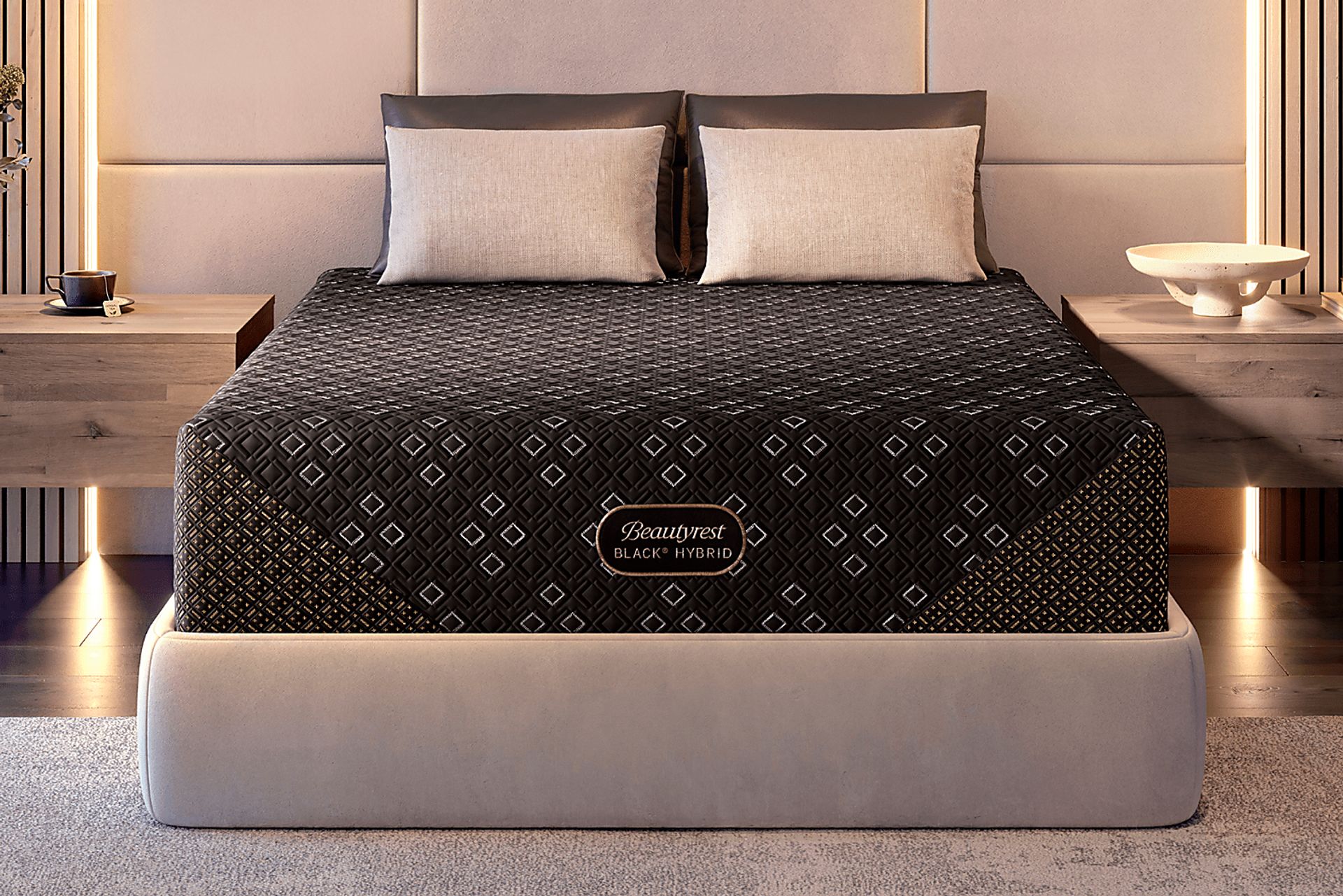 Beautyrest Black Hybrid Series Three XCS Plush Queen Mattress - Image 2