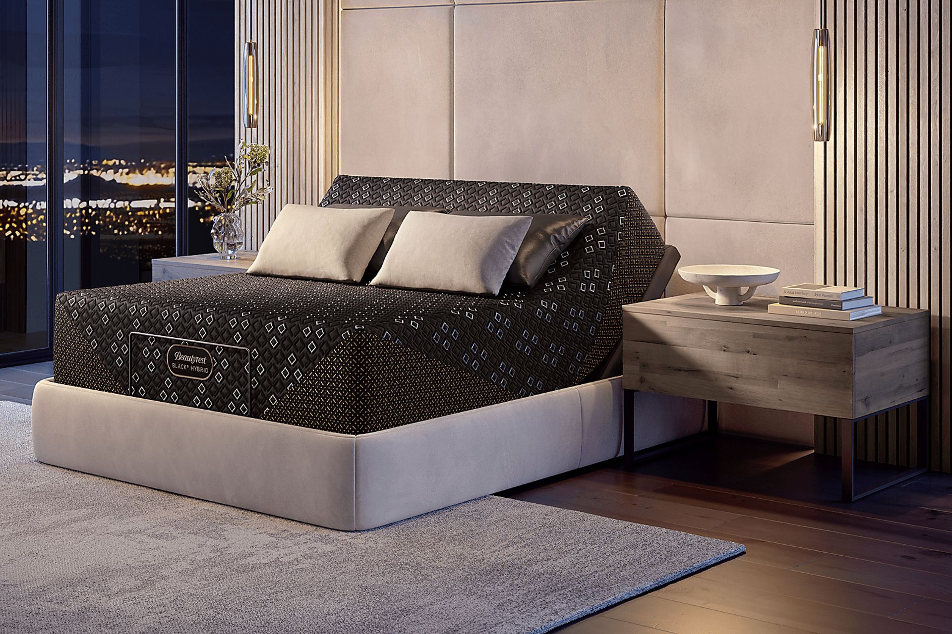 Beautyrest Black Hybrid Series Three XCS Plush Queen Mattress - Image 3