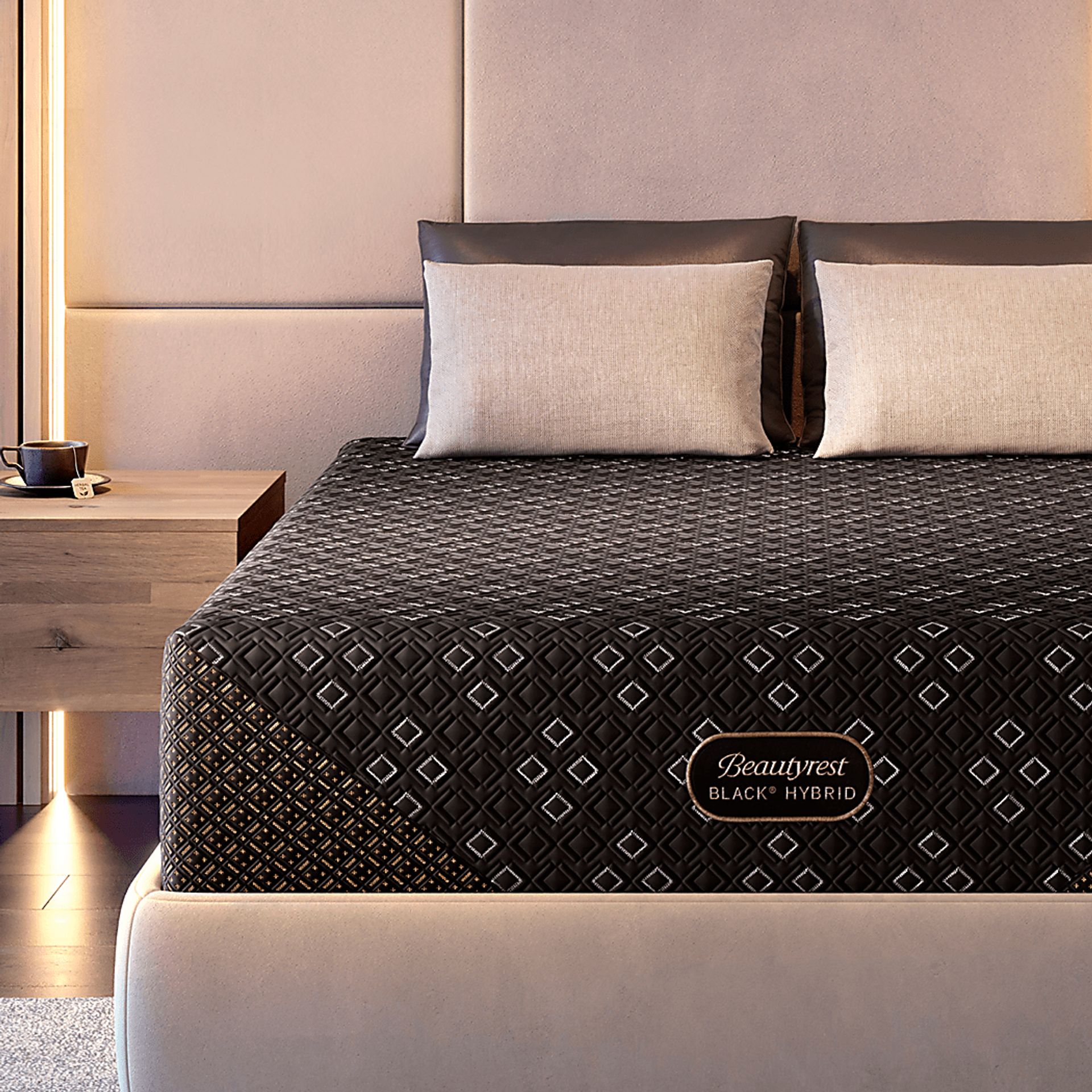 Beautyrest Black Hybrid Series Three XCS Plush Split Head Queen Mattress - Image 9