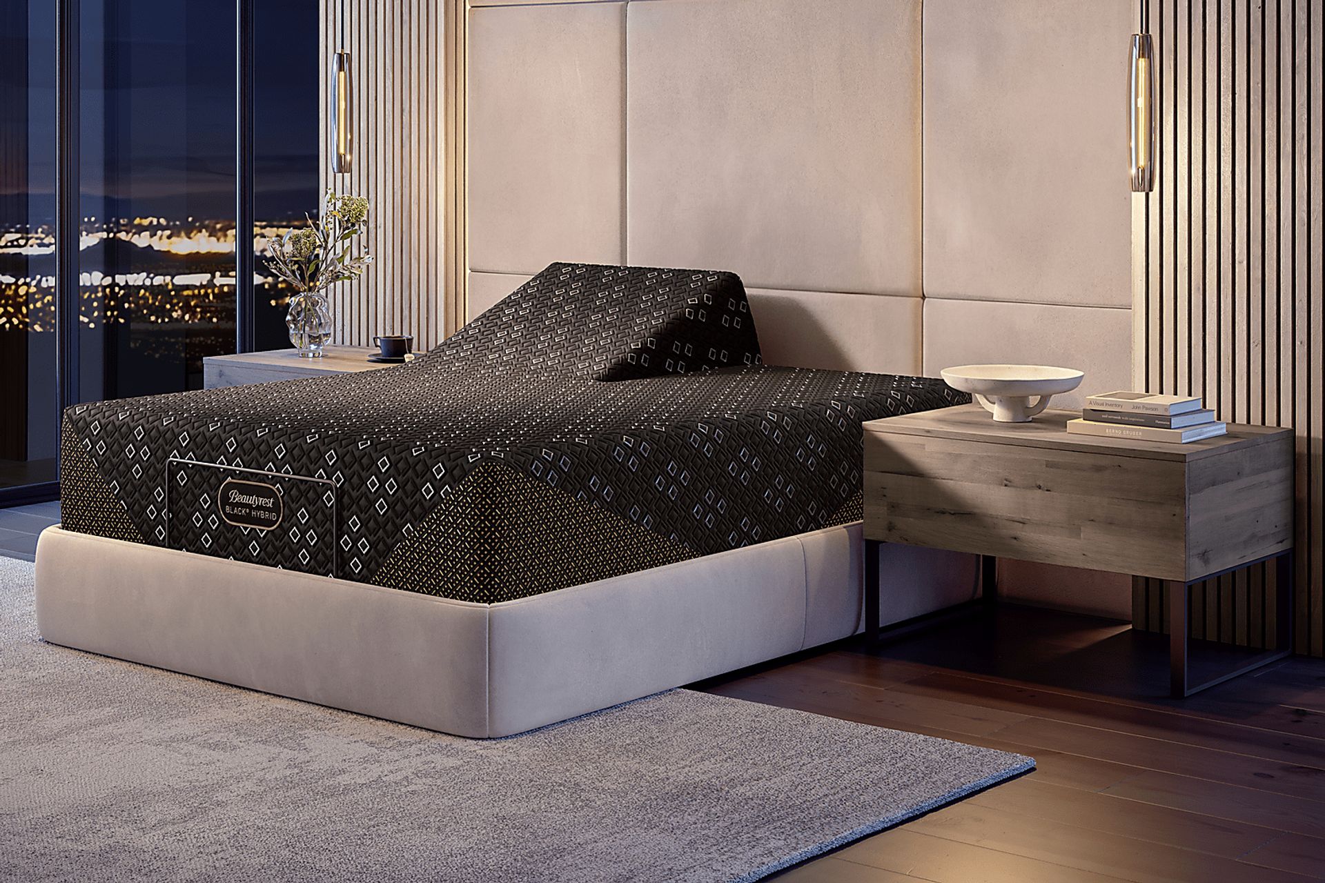 Beautyrest Black Hybrid Series Three XCS Plush Split Head Queen Mattress - Image 7