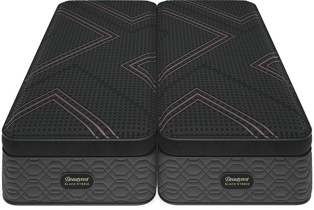 Beautyrest Black Hybrid Series Two Medium Apex Top Split King Mattress (2 TWXL) - Thumbnail - Image 2