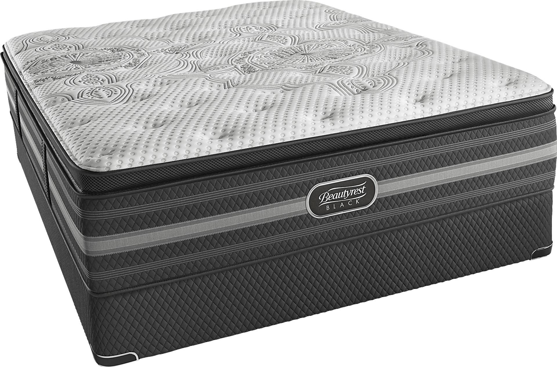 Beautyrest Black Katarina Low Profile King Mattress Set - Image 1