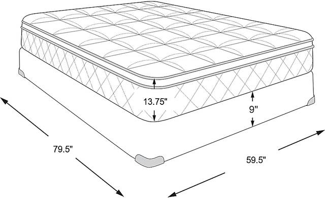 Dimension Image. Please refer to the Dimension Tab on this page for dimension details.