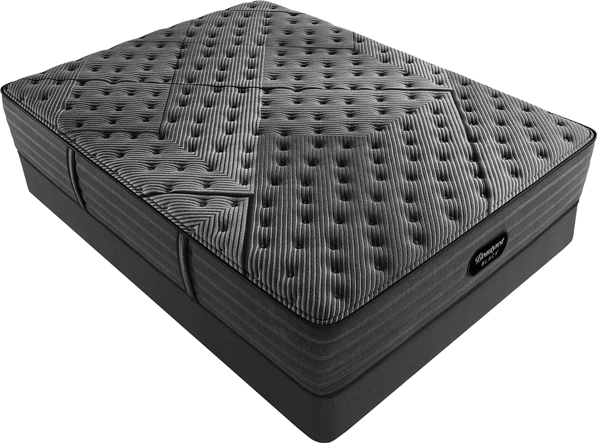 Beautyrest Black L-Class Firm Tight Top King High Profile Mattress Set - Image 3