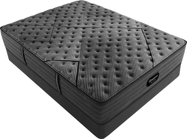 Beautyrest Black L-Class Firm Tight Top Queen High Profile Mattress Set - Thumbnail - Image 3