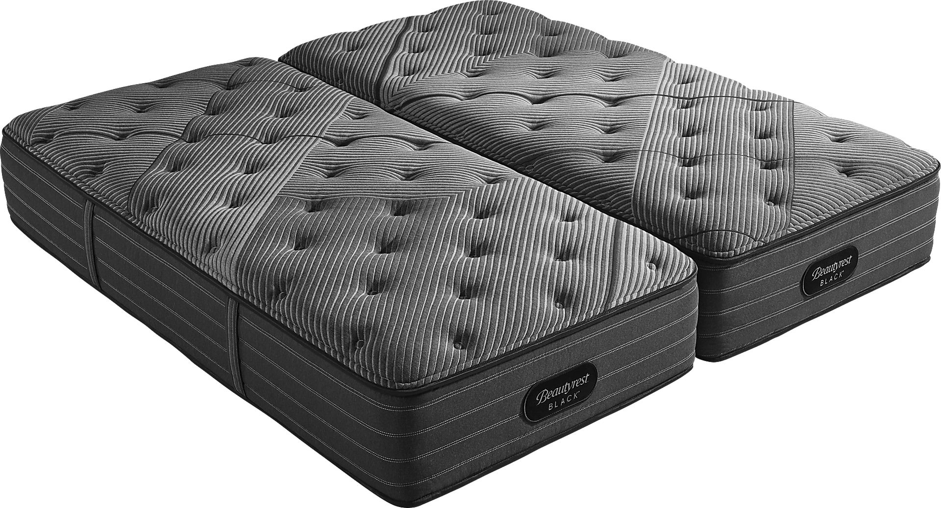 Beautyrest Black L-Class Medium Tight Top Split King Mattress (2 TWXL) - Image 1