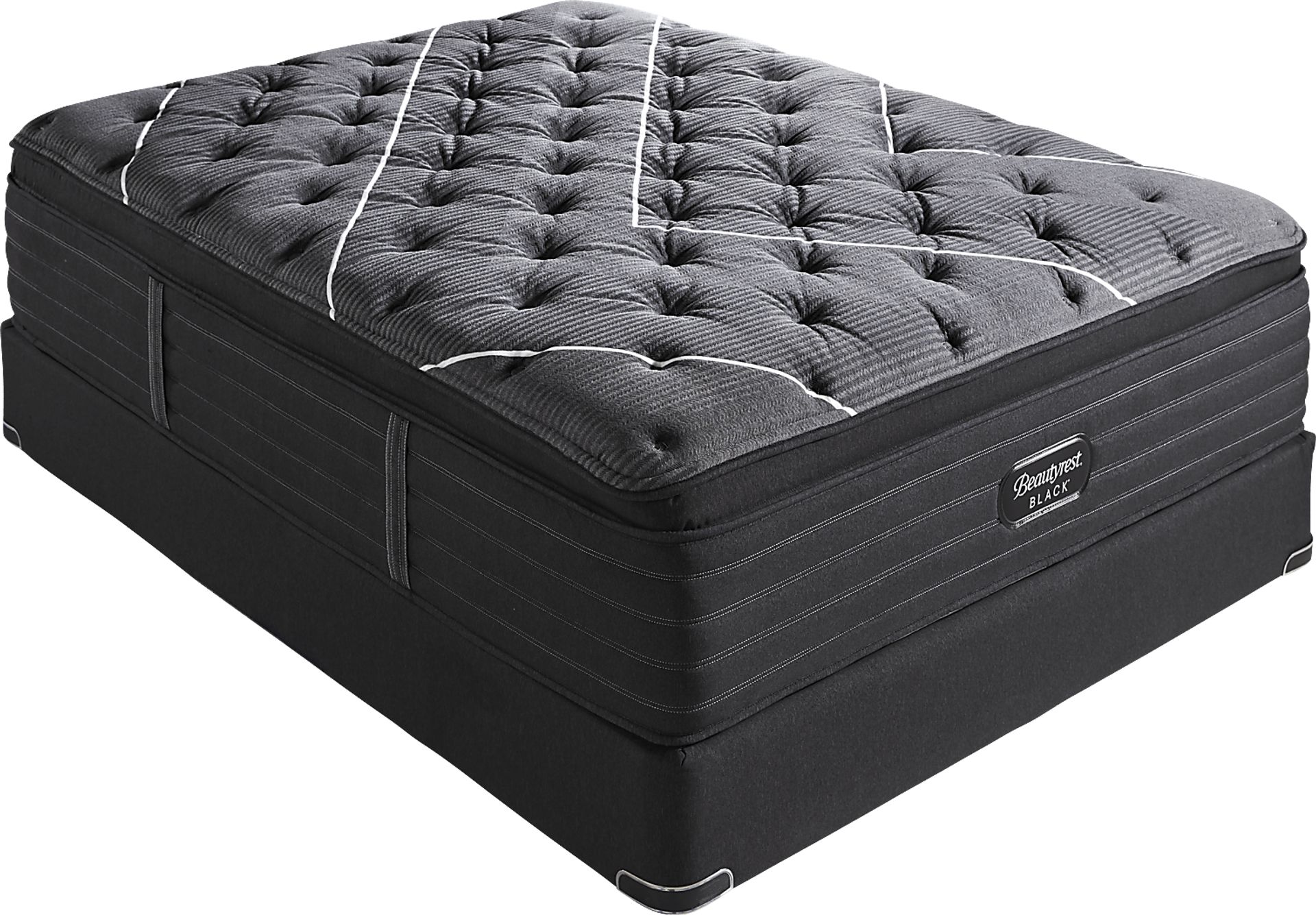 Beautyrest Black Natasha II King Mattress Set - Image 1