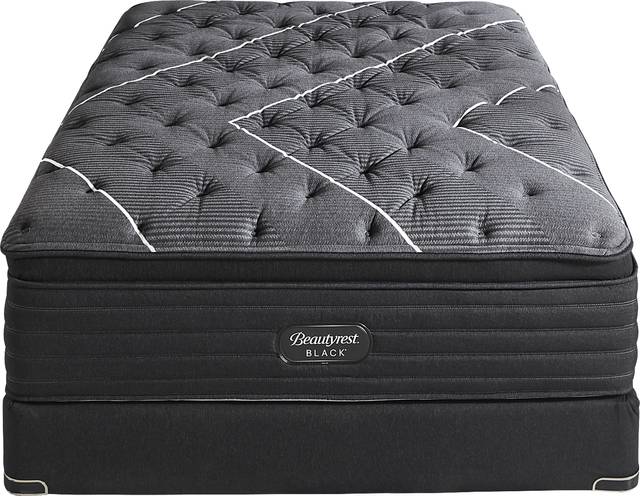Beautyrest Black Natasha II Low Profile Queen Mattress Set - Thumbnail - Image 2
