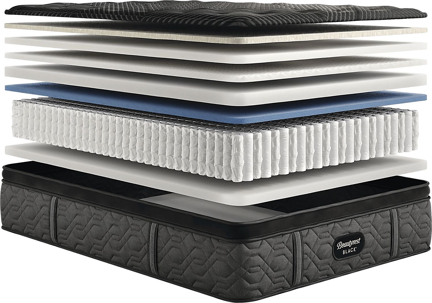 Beautyrest Black Series One Medium Pillow Top Full Mattress - Thumbnail 2