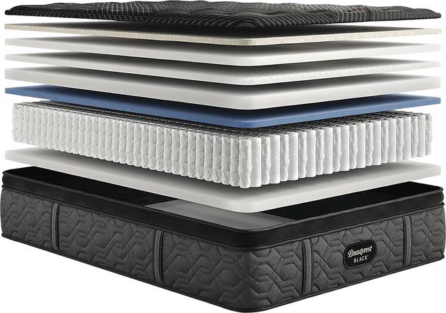 Beautyrest Black Series One Medium Pillow Top Split King Mattress (2 TWXL) - Thumbnail - Image 3