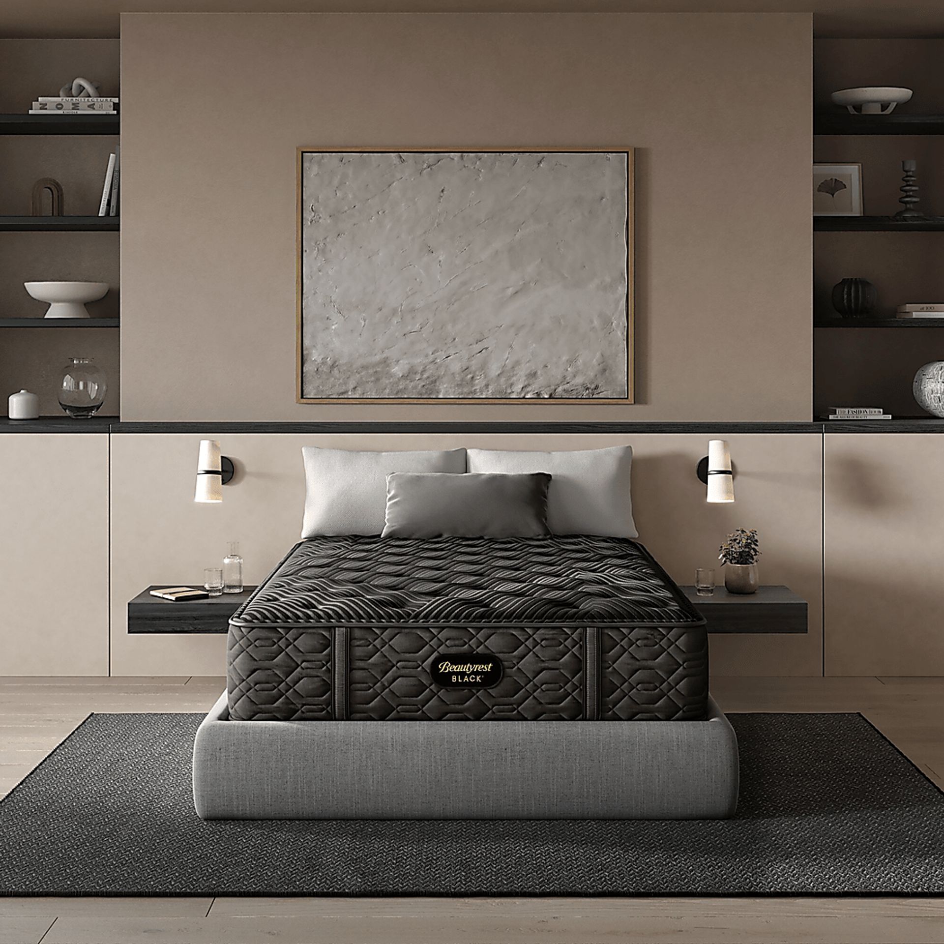 Beautyrest Black Series One Medium Split King Mattress (2 TWXL) - Image 4