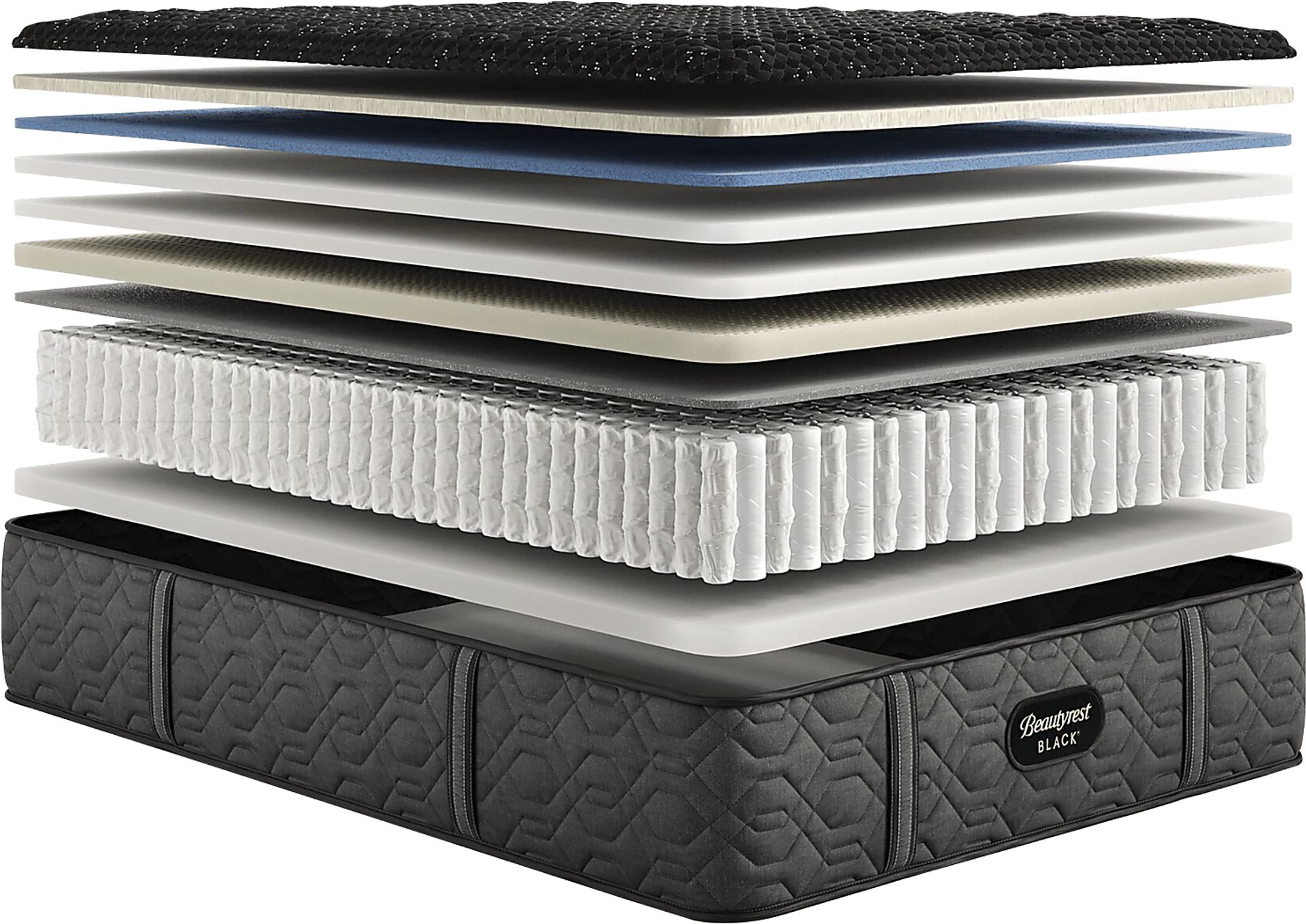 Beautyrest Black Series Three Extra Firm Split California King Mattress - Image 3