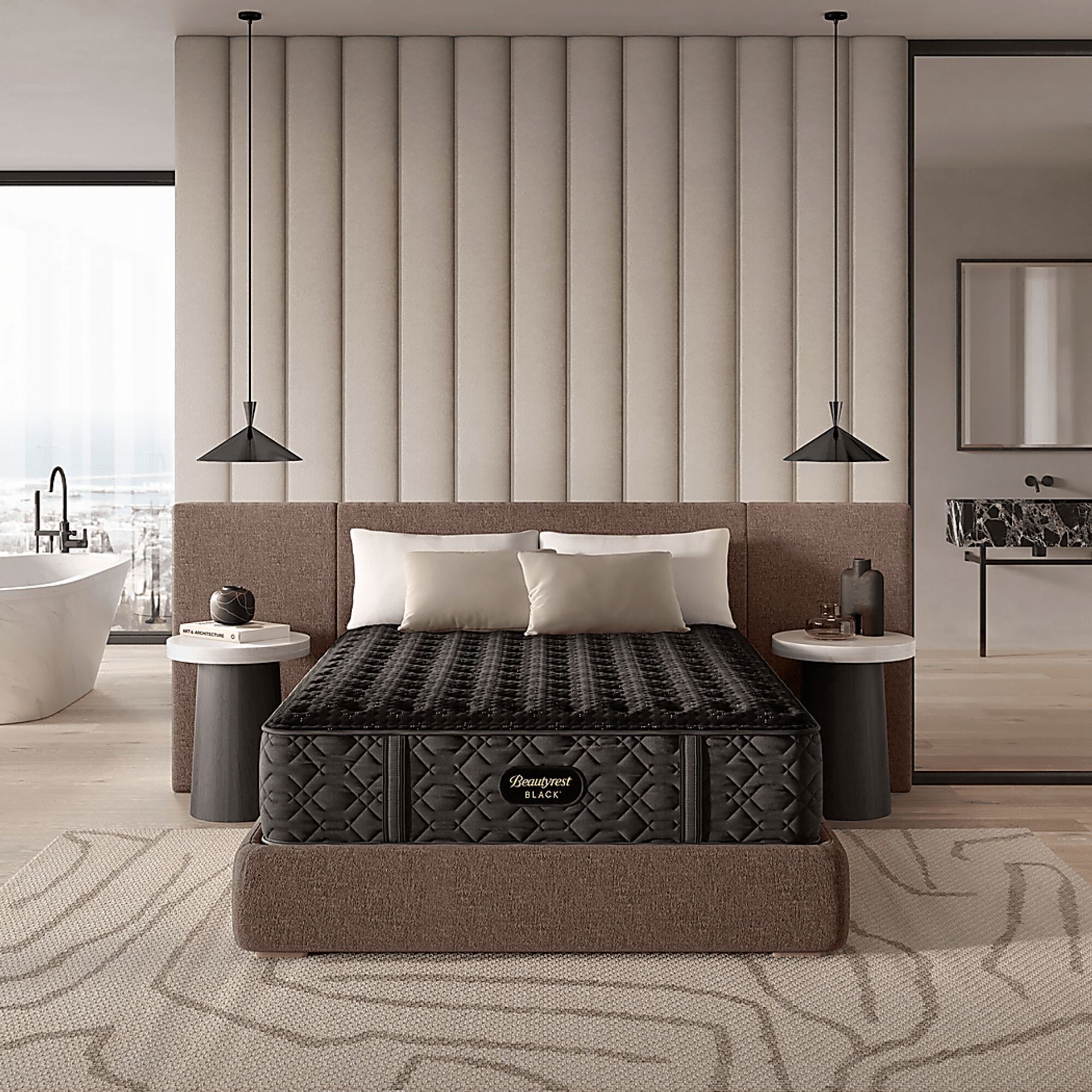 Beautyrest Black Series Three Extra Firm Split California King Mattress - Image 4