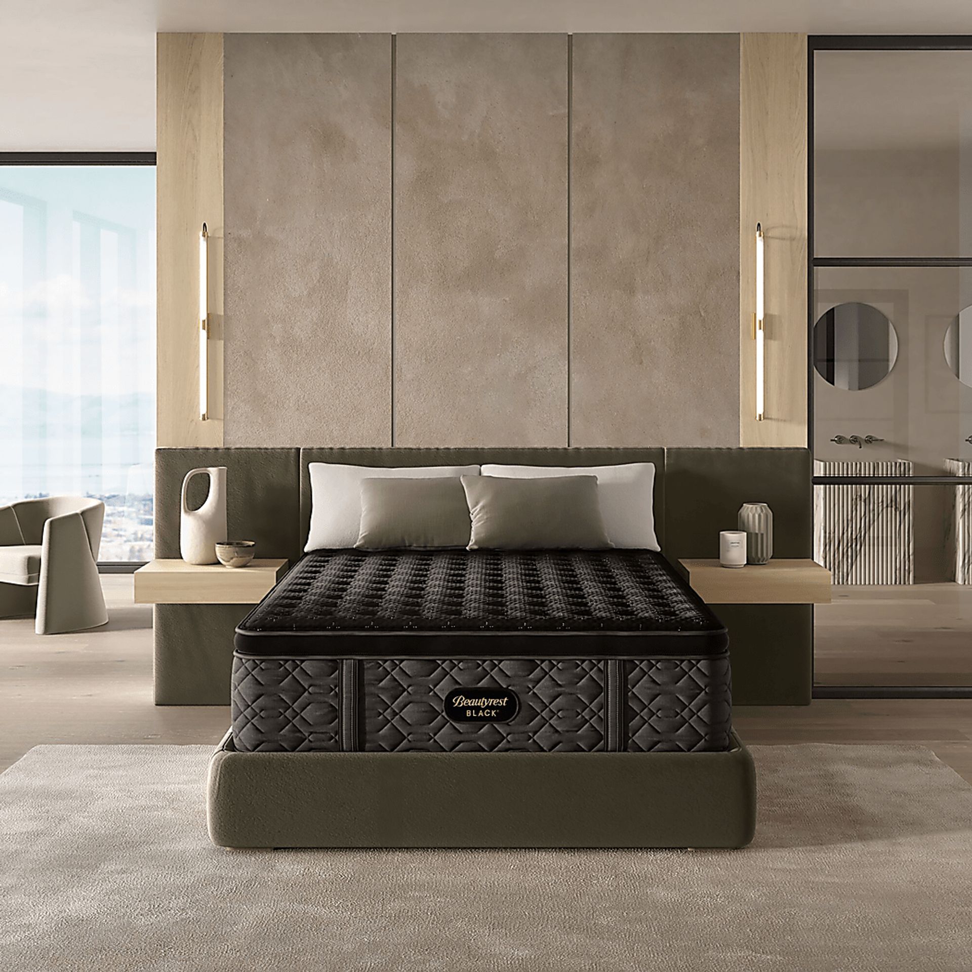 Beautyrest Black Series Three Firm Pillow Top Twin XL Mattress - Image 4