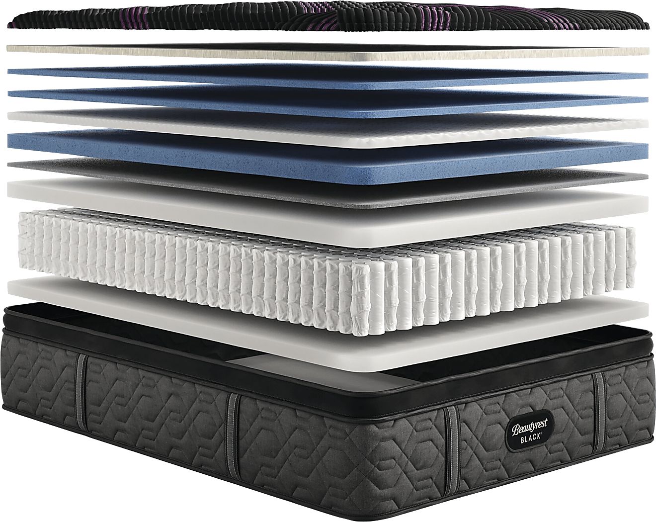 Beautyrest Black Series Two Medium Pillow Top Full Mattress - Thumbnail 3