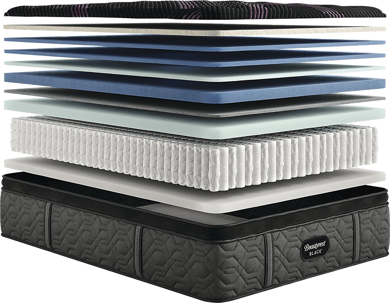 Beautyrest Black Series Two Plush Pillow Top Queen Mattress - Thumbnail 3