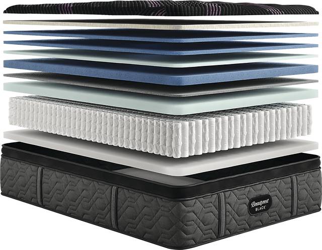 Beautyrest Black Series Two Plush Pillow Top Queen Mattress - Thumbnail - Image 3