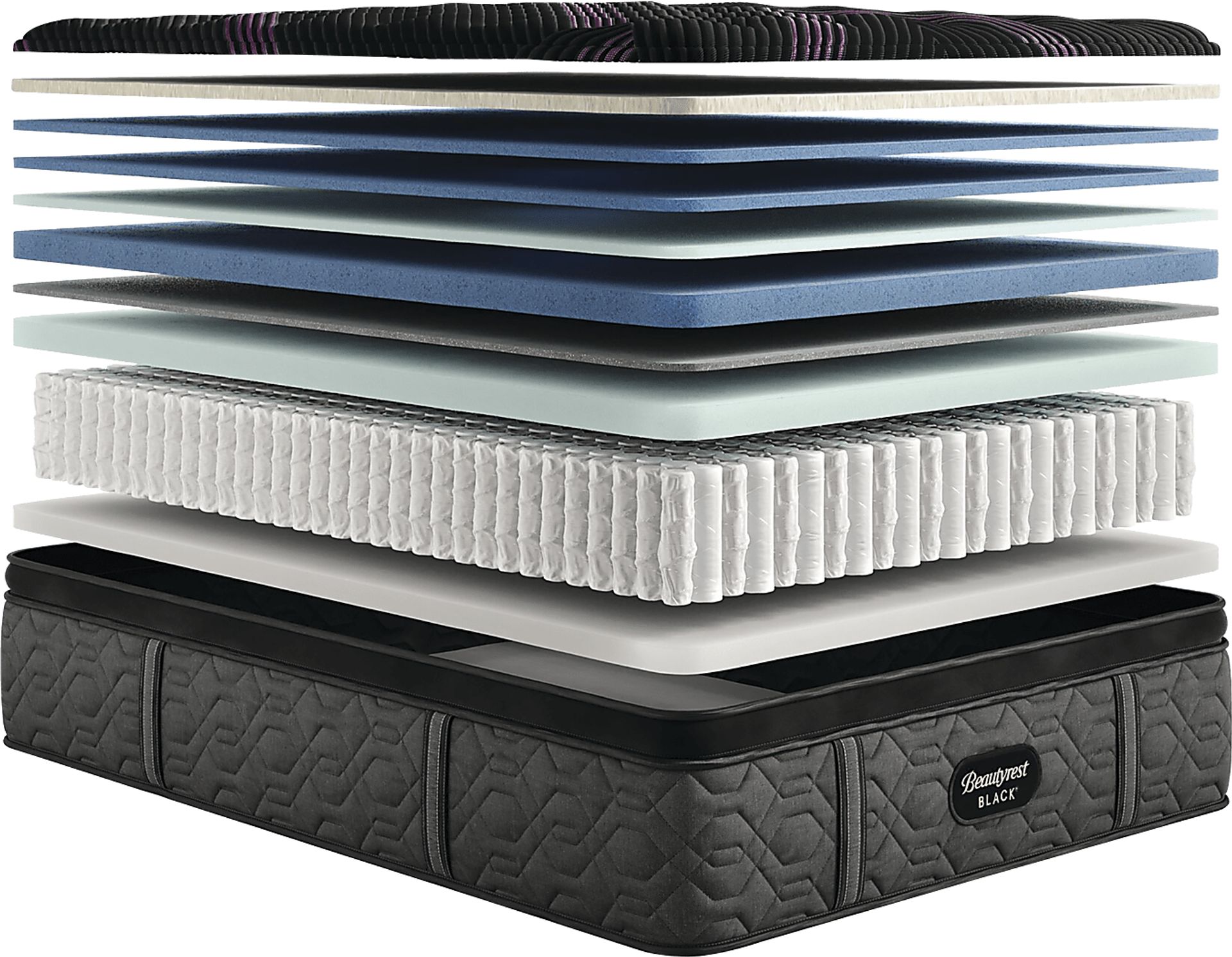 Beautyrest Black Series Two Plush Pillow Top Queen Mattress - Image 3