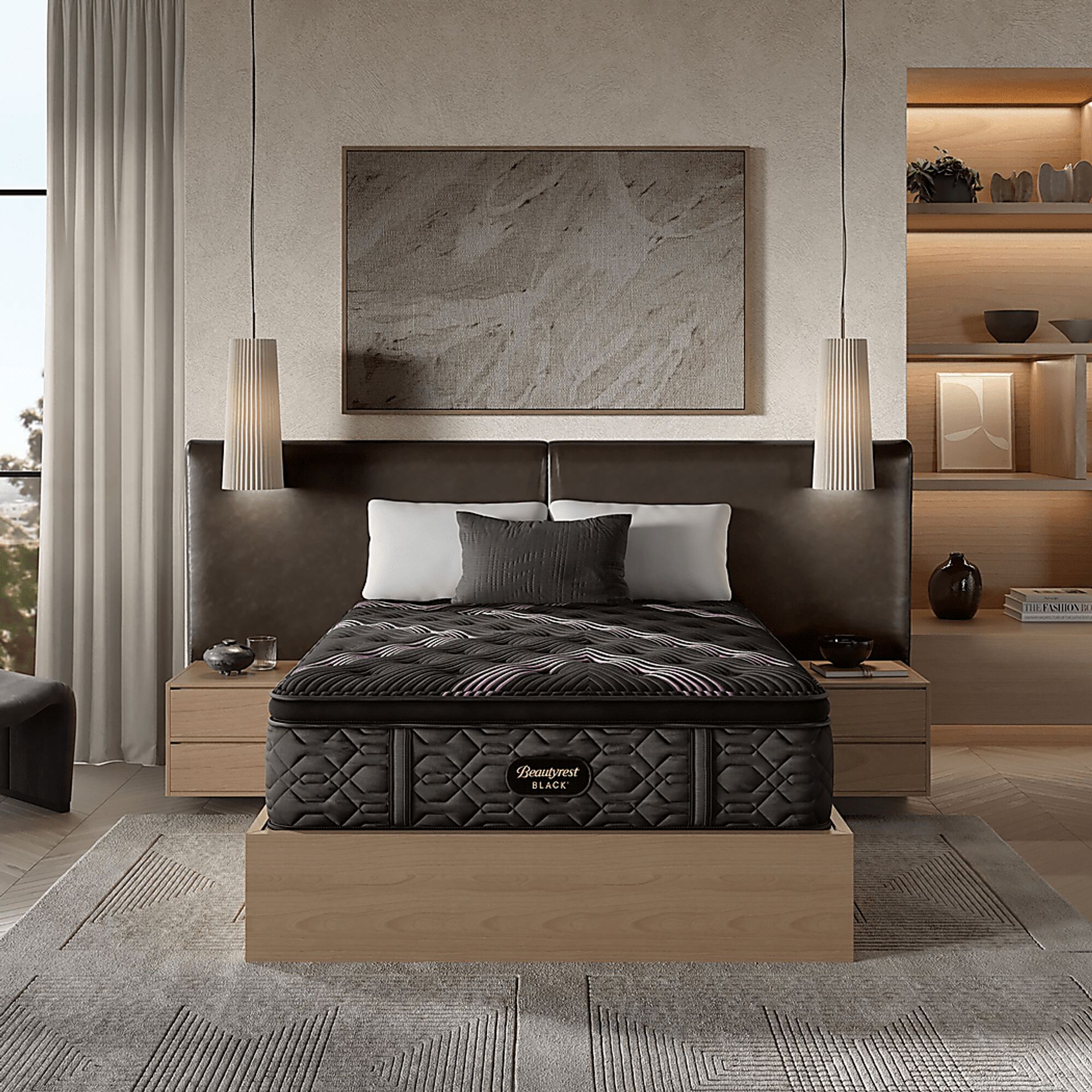 Beautyrest Black Series Two Plush Pillow Top Queen Mattress - Image 4