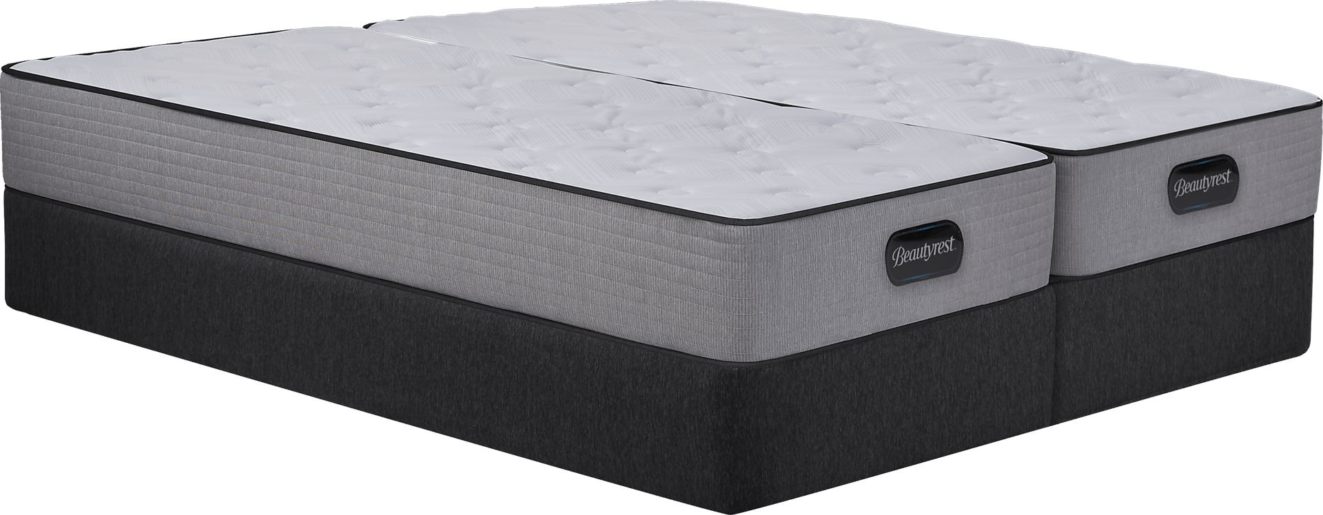 Beautyrest Bristol Hills Low Profile Split King Mattress Set - Image 1