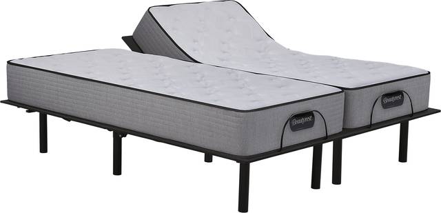Beautyrest Bristol Hills Split King Mattress with RTG Sleep 2000 Adjustable Base - Thumbnail - Image 1