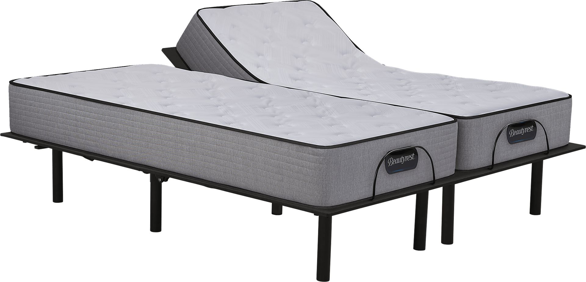 Beautyrest Bristol Hills Split King Mattress with RTG Sleep 2000 Adjustable Base - Image 1