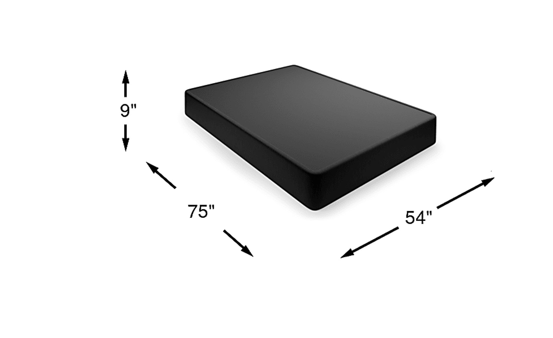 Dimension Image. Please refer to the Dimension Tab on this page for dimension details.