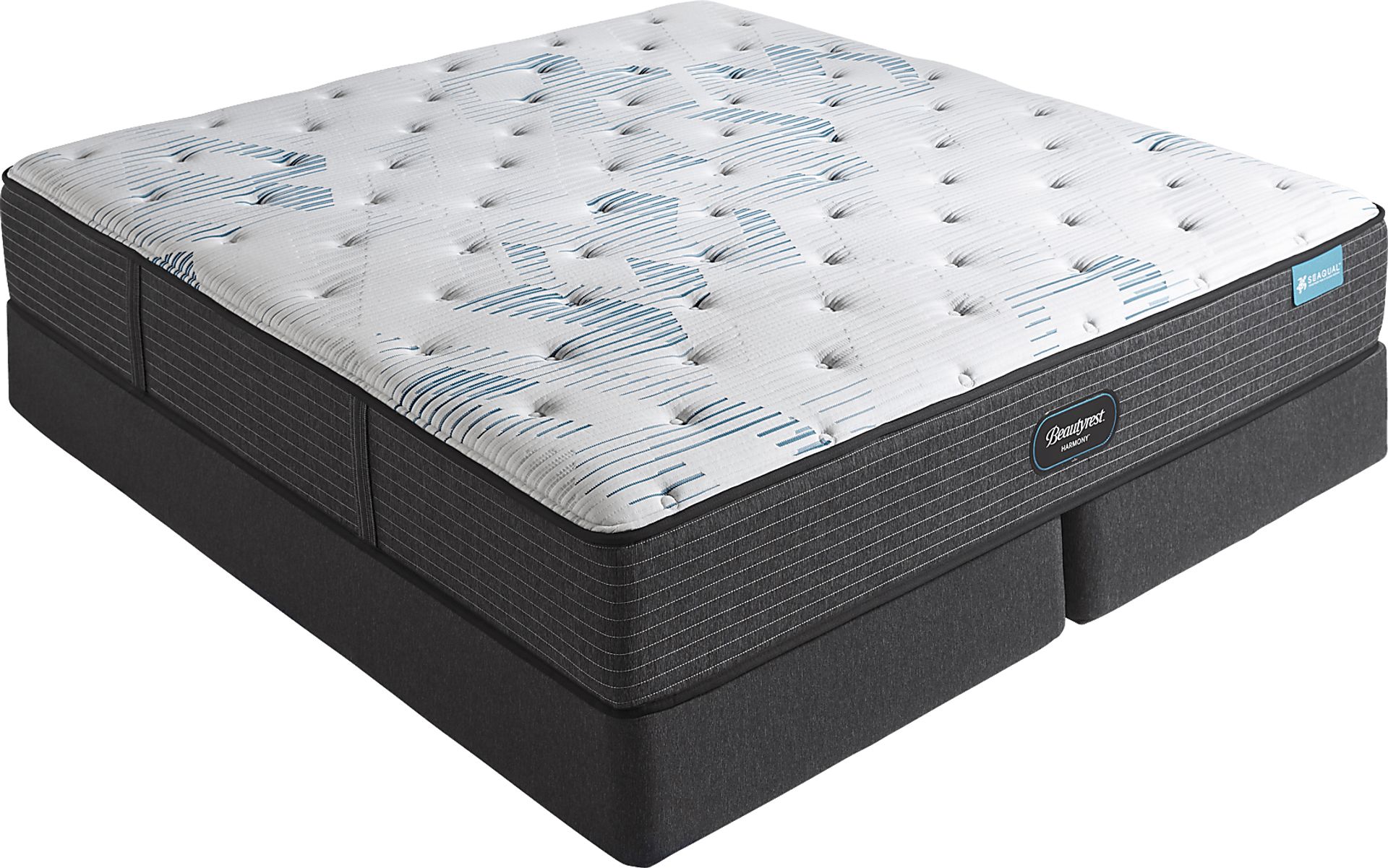 Beautyrest Harmony Bayville Low Profile King Mattress Set - Image 1