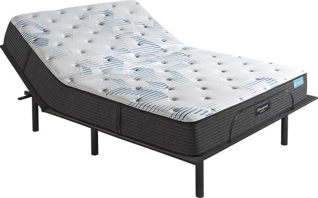 Beautyrest Harmony Bayville Queen Mattress with Head Up Only Base
