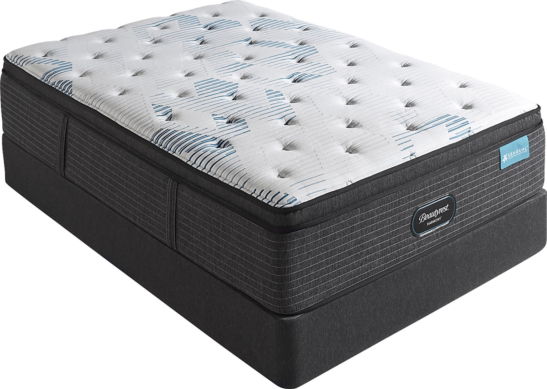 Beautyrest Harmony Cape Coral Low Profile Full Mattress Set - Image 1
