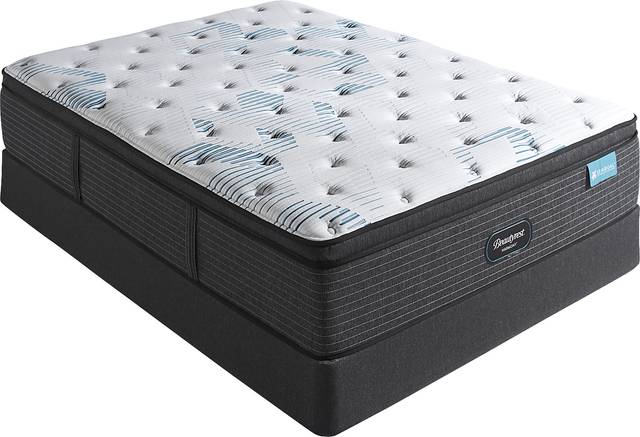 Beautyrest Harmony Cape Coral Low Profile Queen Mattress Set - Thumbnail - Image 1