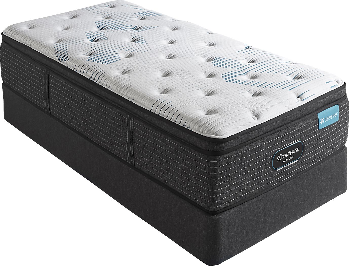 Beautyrest Harmony Cape Coral High Profile Twin Mattress Set Rooms To Go
