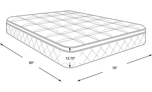 Dimension Image. Please refer to the Dimension Tab on this page for dimension details.