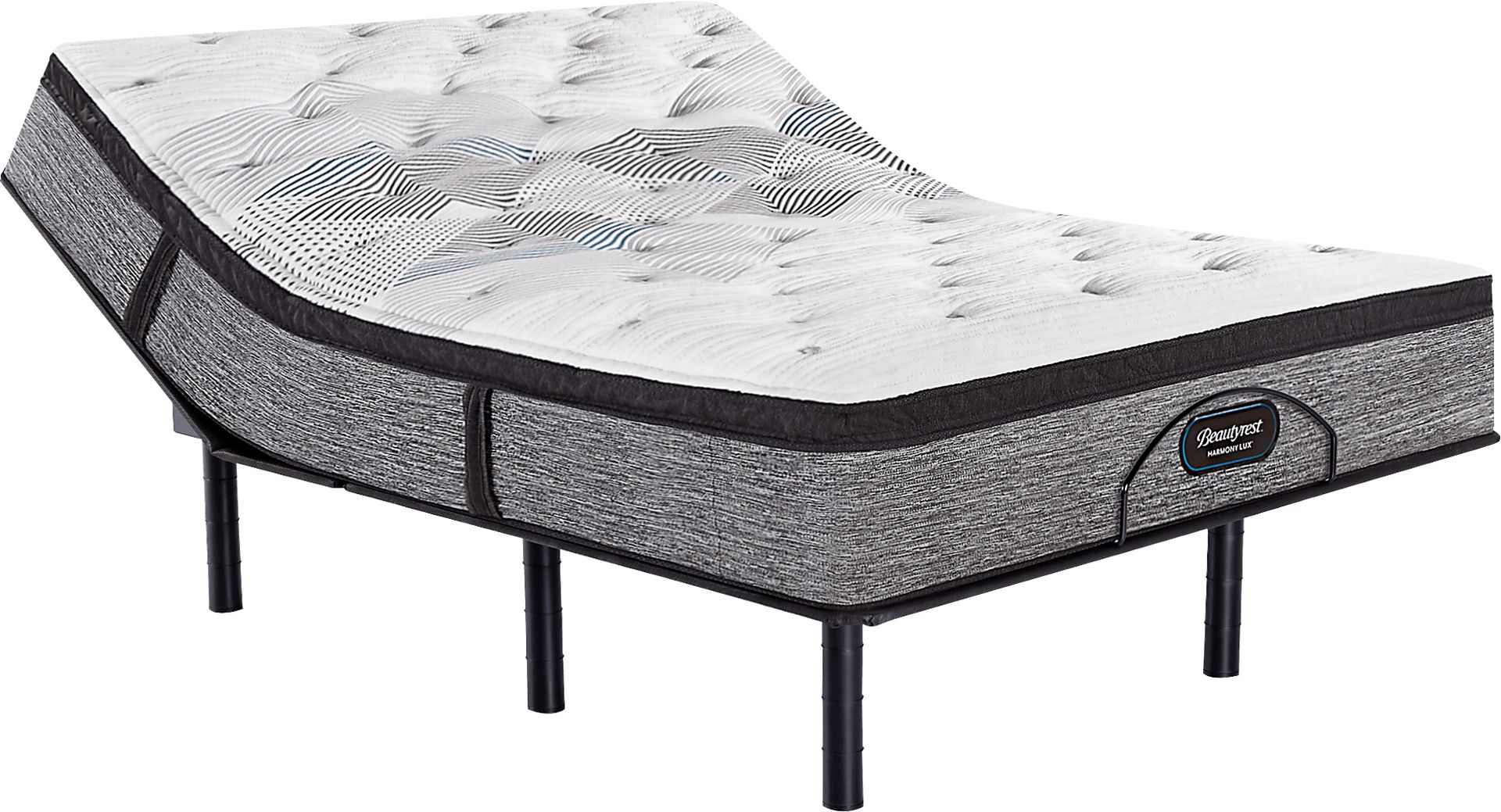 Beautyrest Harmony Lux Medium Pillowtop King Mattress with Head Up Only Base - Image 1