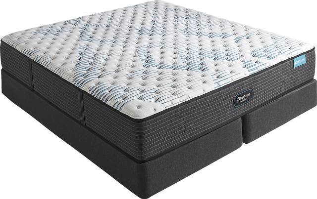 Beautyrest Harmony Oak Harbor Low Profile King Mattress Set - Thumbnail - Image 1