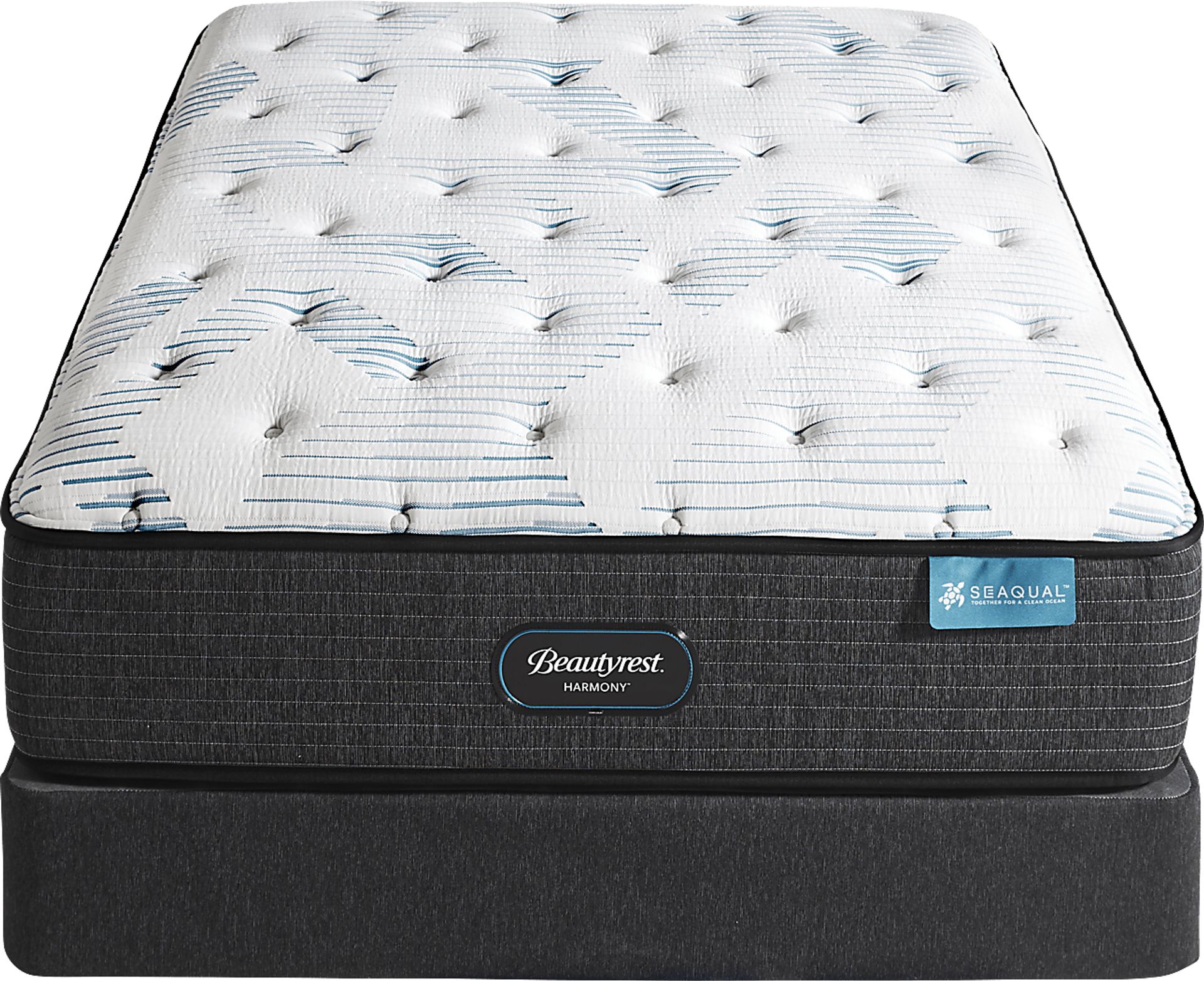 Beautyrest Harmony Parrot Cay Low Profile Full Mattress Set - Image 2