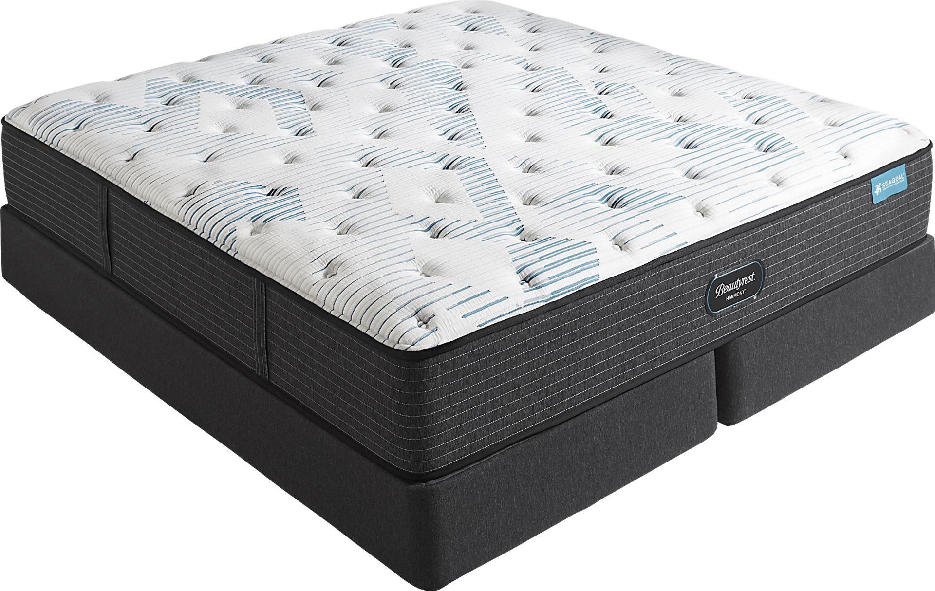 Beautyrest Harmony Parrot Cay Low Profile King Mattress Set - Image 1