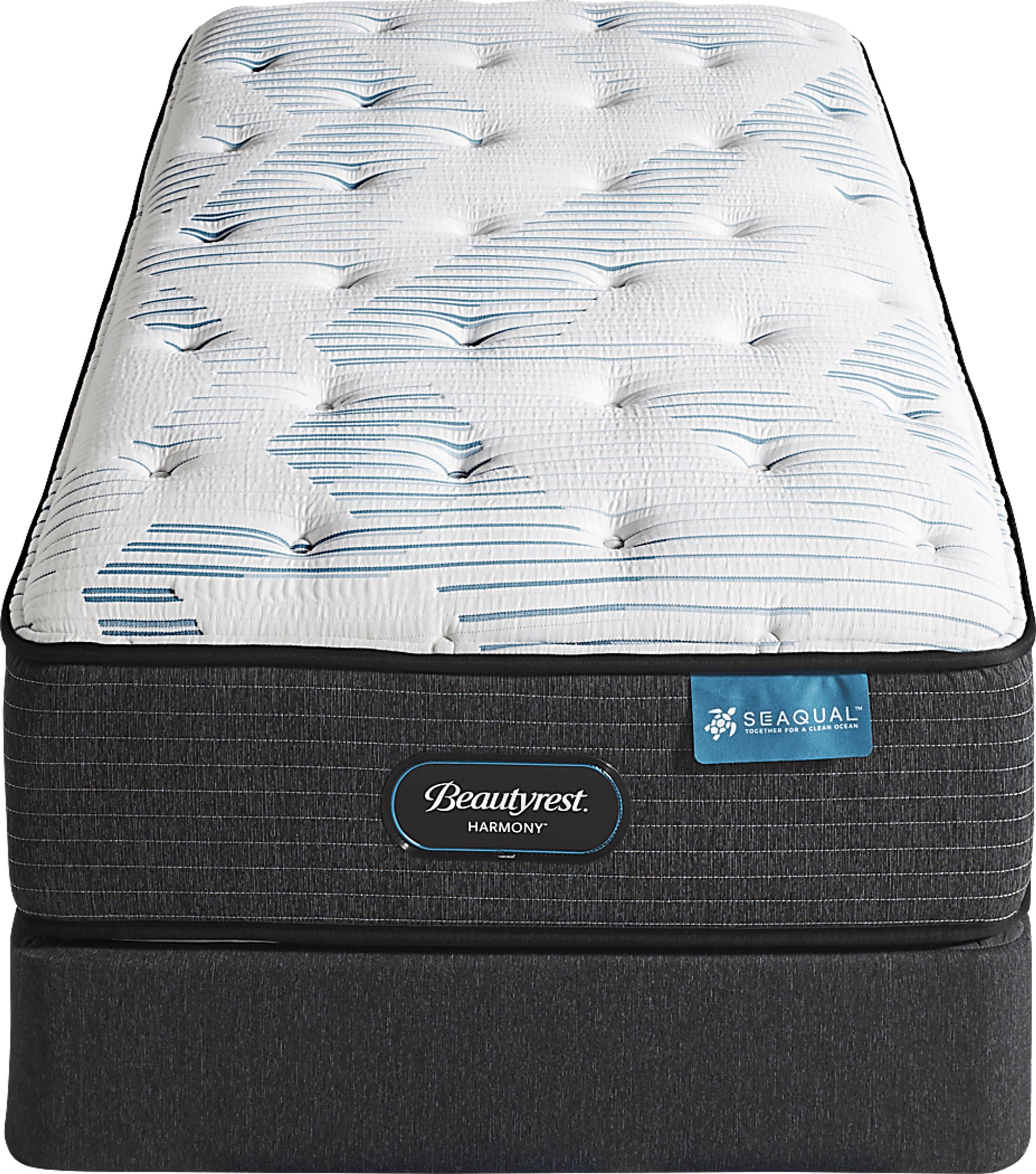 Beautyrest Harmony Parrot Cay Low Profile Twin Mattress Set - Image 2