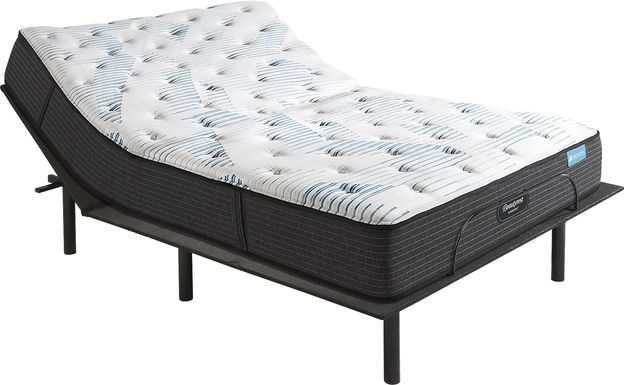 Beautyrest Harmony Parrot Cay Queen Mattress with Head Up Only Base