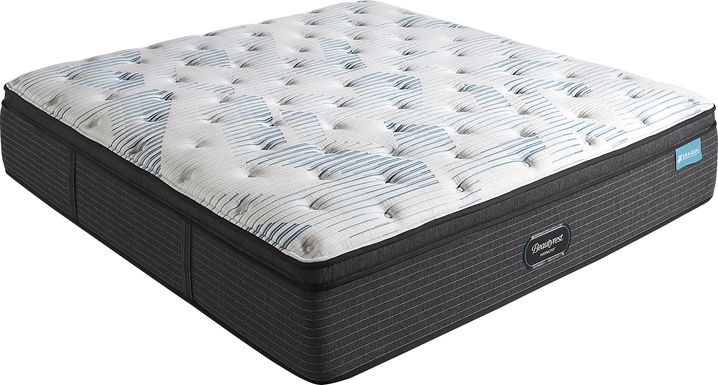 Beautyrest silver plush pillow deals top mattress