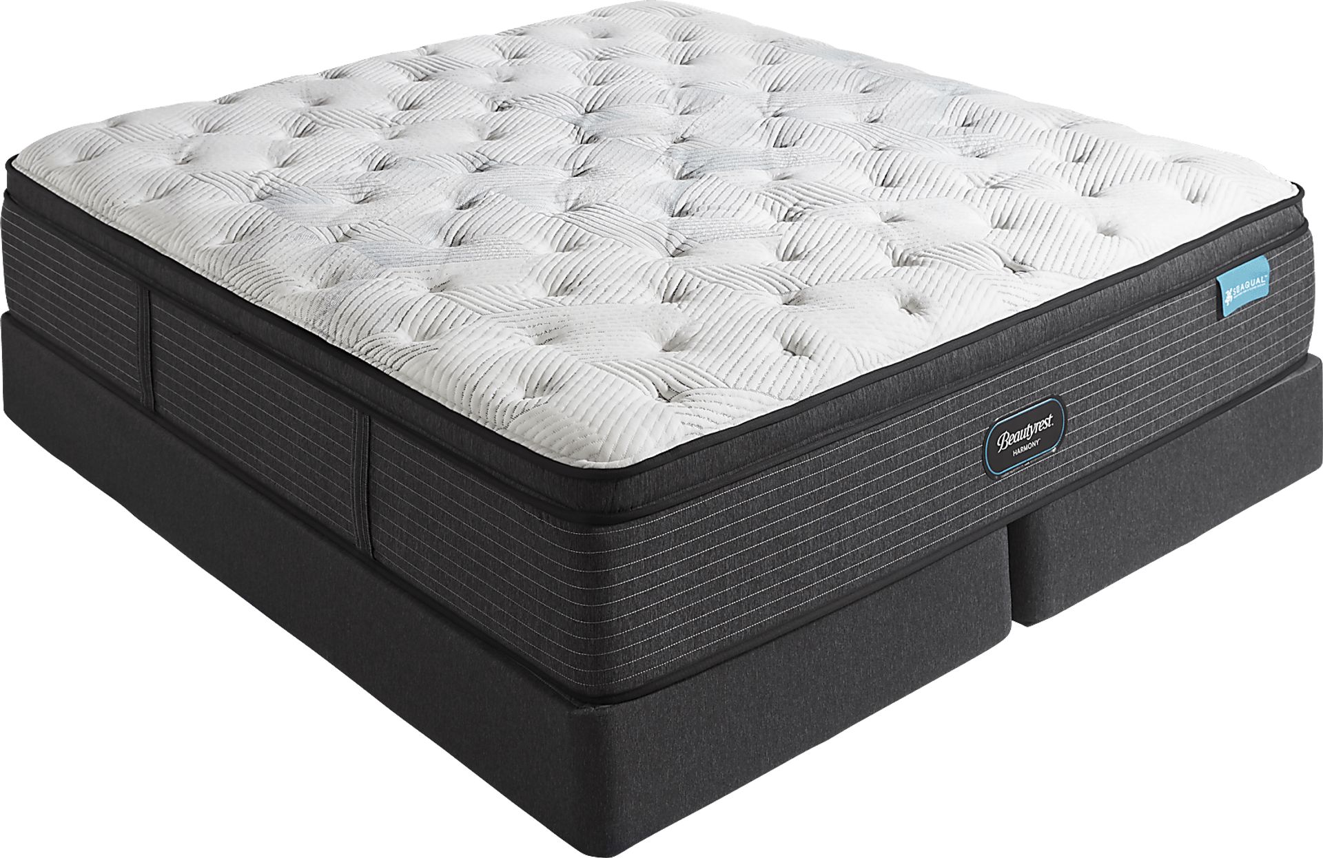 Beautyrest Harmony Reef Bay Low Profile King Mattress Set - Image 1