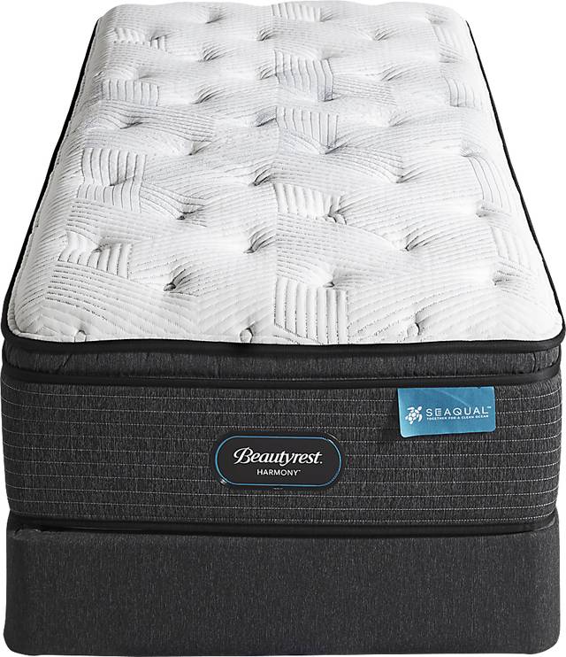 Beautyrest Harmony Reef Bay Low Profile Twin Mattress Set - Thumbnail - Image 2