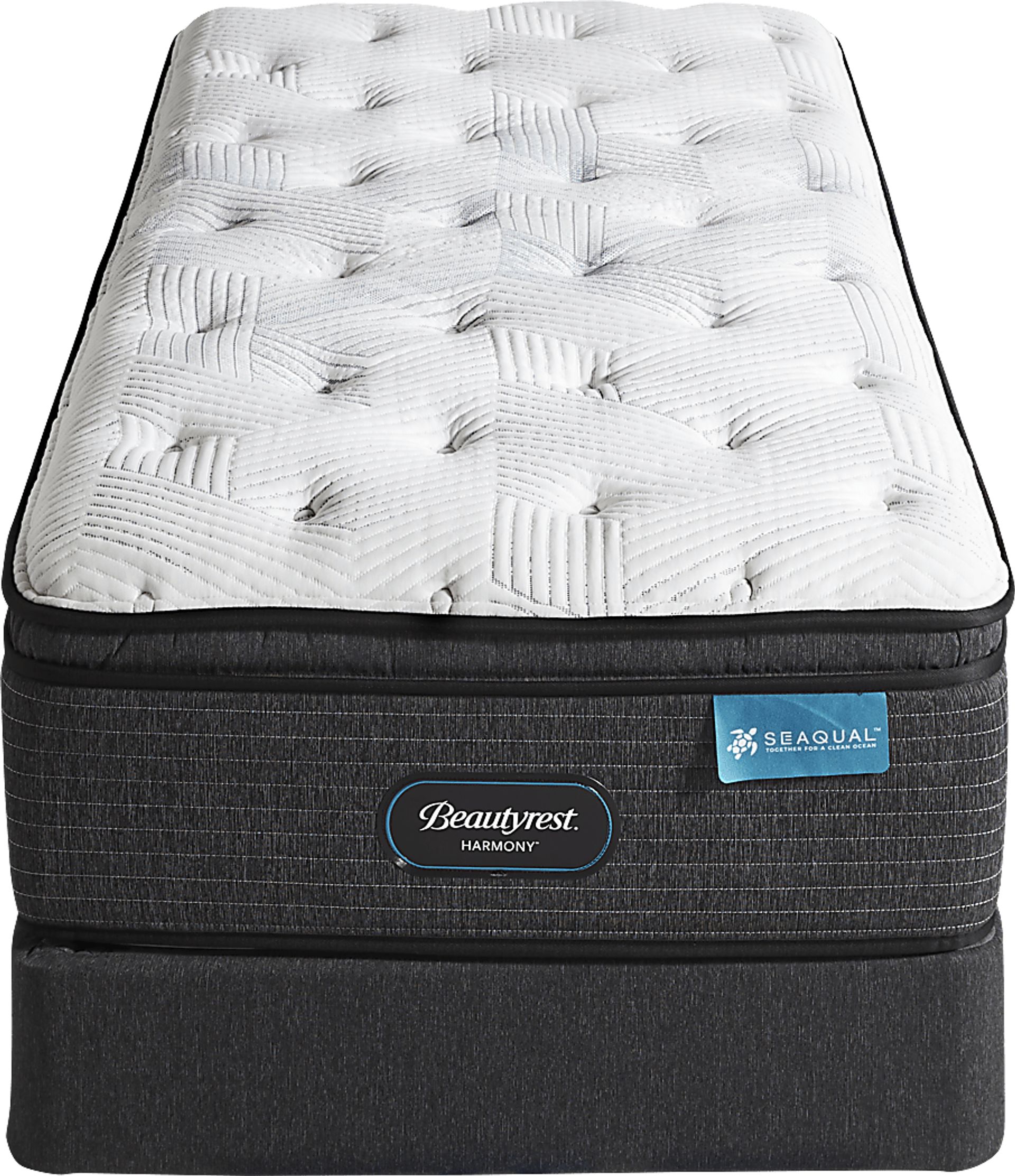 Beautyrest Harmony Reef Bay Low Profile Twin Mattress Set - Image 2
