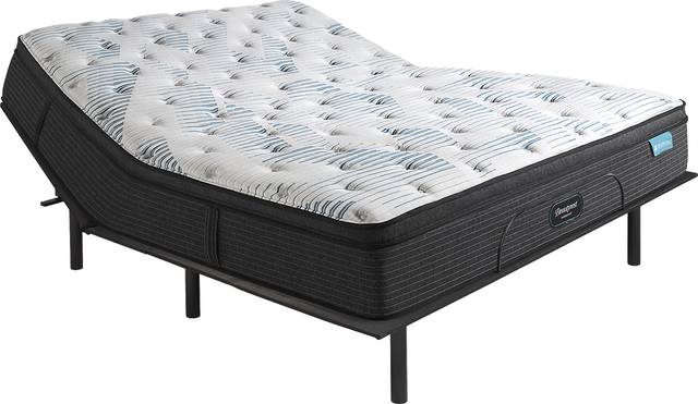 Beautyrest Harmony Ruby Beach King Mattress with Head Up Only Base - Thumbnail - Image 1