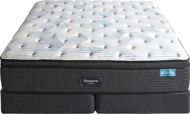 Beautyrest Harmony Ruby Beach Low Profile King Mattress Set - Thumbnail - Image 2