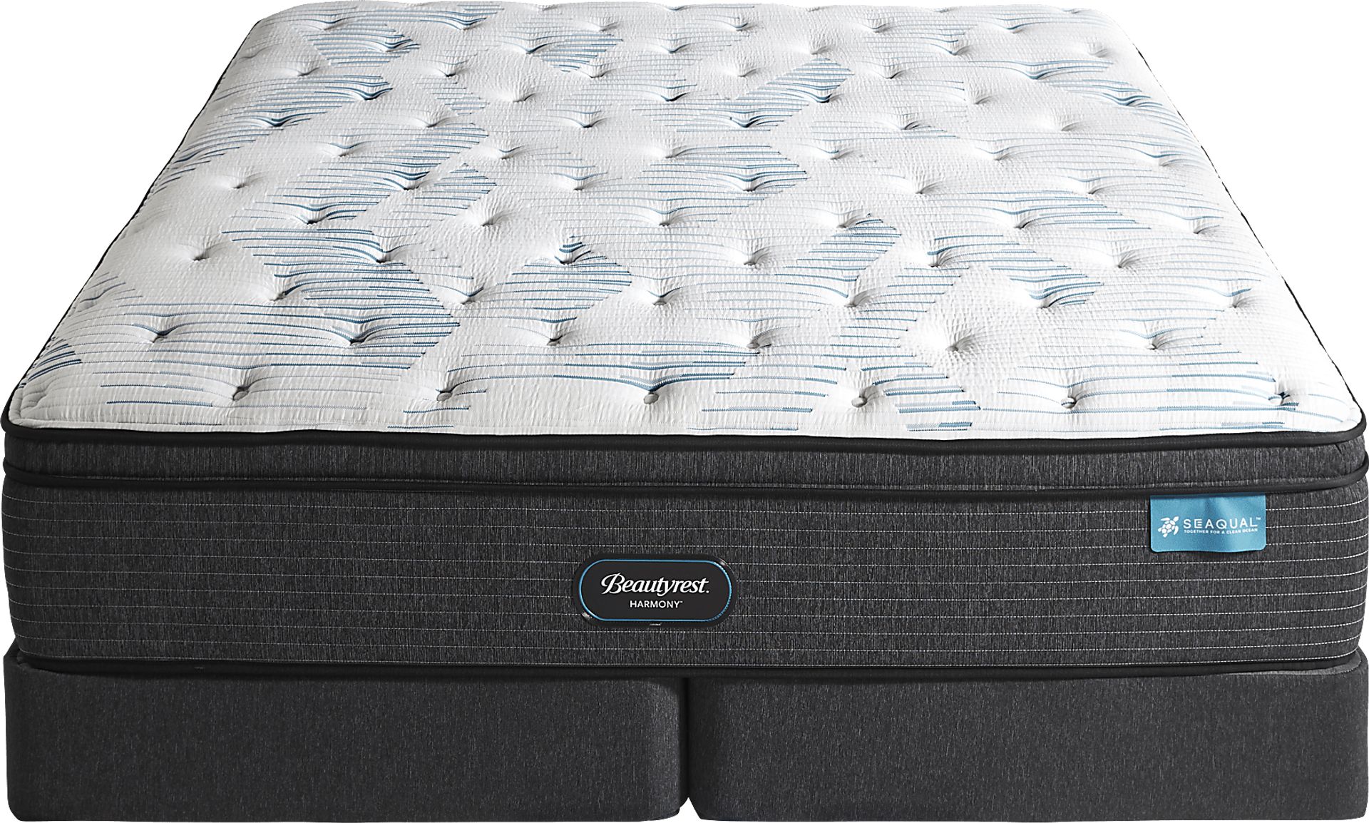 Beautyrest Harmony Ruby Beach Low Profile King Mattress Set - Image 2
