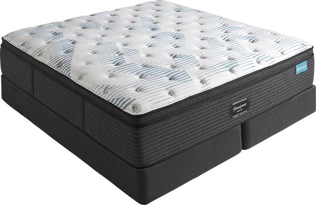 Beautyrest Harmony Ruby Beach Low Profile King Mattress Set - Thumbnail - Image 1