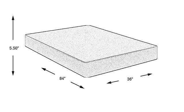 Dimension Image. Please refer to the Dimension Tab on this page for dimension details.