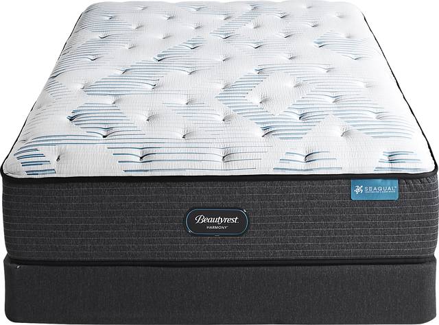 Beautyrest Harmony Turtle Beach Low Profile Queen Mattress Set - Thumbnail - Image 2
